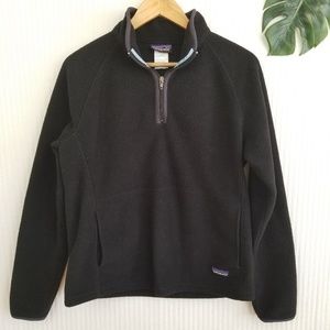 Patagonia Synchilla | 1/4 Zip Fleece | Black | L